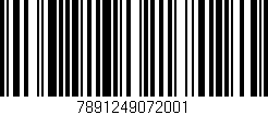 Código de barras (EAN, GTIN, SKU, ISBN): '7891249072001'