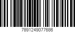 Código de barras (EAN, GTIN, SKU, ISBN): '7891249077686'
