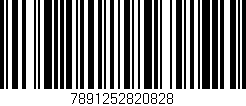 Código de barras (EAN, GTIN, SKU, ISBN): '7891252820828'