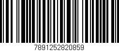 Código de barras (EAN, GTIN, SKU, ISBN): '7891252820859'