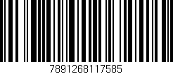 Código de barras (EAN, GTIN, SKU, ISBN): '7891268117585'