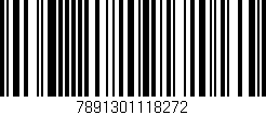 Código de barras (EAN, GTIN, SKU, ISBN): '7891301118272'
