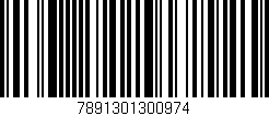 Código de barras (EAN, GTIN, SKU, ISBN): '7891301300974'