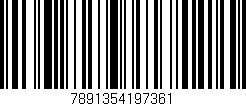 Código de barras (EAN, GTIN, SKU, ISBN): '7891354197361'