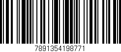 Código de barras (EAN, GTIN, SKU, ISBN): '7891354198771'
