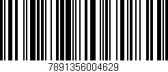 Código de barras (EAN, GTIN, SKU, ISBN): '7891356004629'