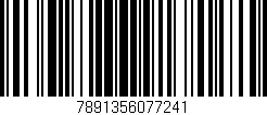 Código de barras (EAN, GTIN, SKU, ISBN): '7891356077241'