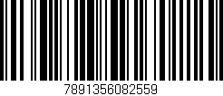 Código de barras (EAN, GTIN, SKU, ISBN): '7891356082559'