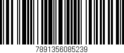 Código de barras (EAN, GTIN, SKU, ISBN): '7891356085239'