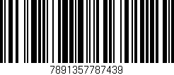 Código de barras (EAN, GTIN, SKU, ISBN): '7891357787439'