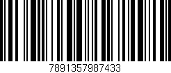 Código de barras (EAN, GTIN, SKU, ISBN): '7891357987433'