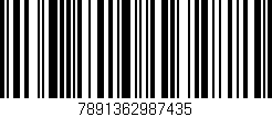 Código de barras (EAN, GTIN, SKU, ISBN): '7891362987435'
