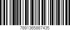 Código de barras (EAN, GTIN, SKU, ISBN): '7891365887435'