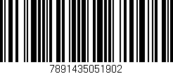 Código de barras (EAN, GTIN, SKU, ISBN): '7891435051902'