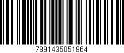 Código de barras (EAN, GTIN, SKU, ISBN): '7891435051964'