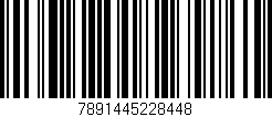 Código de barras (EAN, GTIN, SKU, ISBN): '7891445228448'