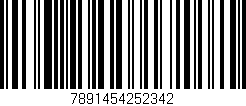 Código de barras (EAN, GTIN, SKU, ISBN): '7891454252342'