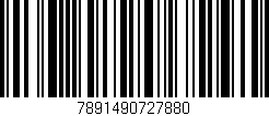 Código de barras (EAN, GTIN, SKU, ISBN): '7891490727880'