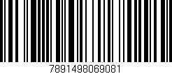 Código de barras (EAN, GTIN, SKU, ISBN): '7891498069081'