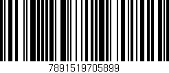 Código de barras (EAN, GTIN, SKU, ISBN): '7891519705899'