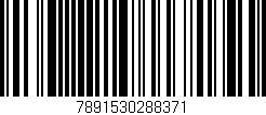 Código de barras (EAN, GTIN, SKU, ISBN): '7891530288371'