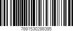 Código de barras (EAN, GTIN, SKU, ISBN): '7891530288395'