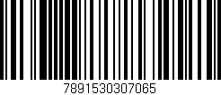 Código de barras (EAN, GTIN, SKU, ISBN): '7891530307065'