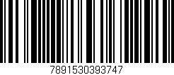 Código de barras (EAN, GTIN, SKU, ISBN): '7891530393747'