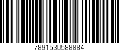 Código de barras (EAN, GTIN, SKU, ISBN): '7891530588884'