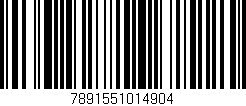 Código de barras (EAN, GTIN, SKU, ISBN): '7891551014904'