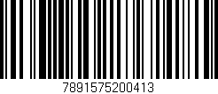 Código de barras (EAN, GTIN, SKU, ISBN): '7891575200413'