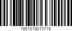 Código de barras (EAN, GTIN, SKU, ISBN): '7891579015716'