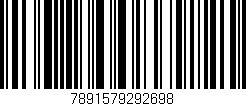 Código de barras (EAN, GTIN, SKU, ISBN): '7891579292698'