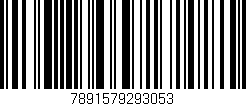 Código de barras (EAN, GTIN, SKU, ISBN): '7891579293053'