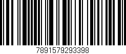 Código de barras (EAN, GTIN, SKU, ISBN): '7891579293398'