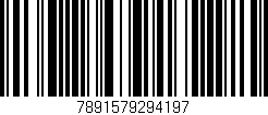 Código de barras (EAN, GTIN, SKU, ISBN): '7891579294197'