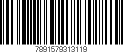 Código de barras (EAN, GTIN, SKU, ISBN): '7891579313119'