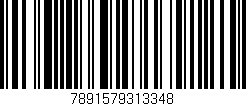 Código de barras (EAN, GTIN, SKU, ISBN): '7891579313348'
