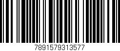 Código de barras (EAN, GTIN, SKU, ISBN): '7891579313577'