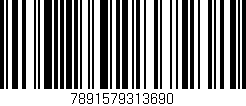 Código de barras (EAN, GTIN, SKU, ISBN): '7891579313690'