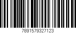 Código de barras (EAN, GTIN, SKU, ISBN): '7891579327123'