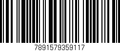 Código de barras (EAN, GTIN, SKU, ISBN): '7891579359117'