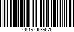 Código de barras (EAN, GTIN, SKU, ISBN): '7891579865878'