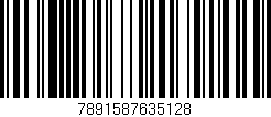 Código de barras (EAN, GTIN, SKU, ISBN): '7891587635128'
