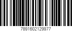 Código de barras (EAN, GTIN, SKU, ISBN): '7891602129977'