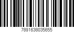 Código de barras (EAN, GTIN, SKU, ISBN): '7891638035655'