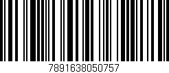 Código de barras (EAN, GTIN, SKU, ISBN): '7891638050757'