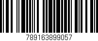 Código de barras (EAN, GTIN, SKU, ISBN): '789163899057'