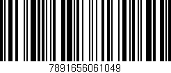 Código de barras (EAN, GTIN, SKU, ISBN): '7891656061049'