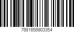 Código de barras (EAN, GTIN, SKU, ISBN): '7891658903354'